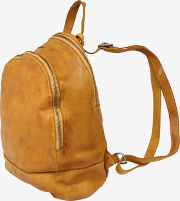 Harbour 2nd Backpack 'Meghan' in Yellow: side