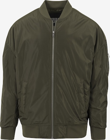 Veste mi-saison Urban Classics en vert : devant