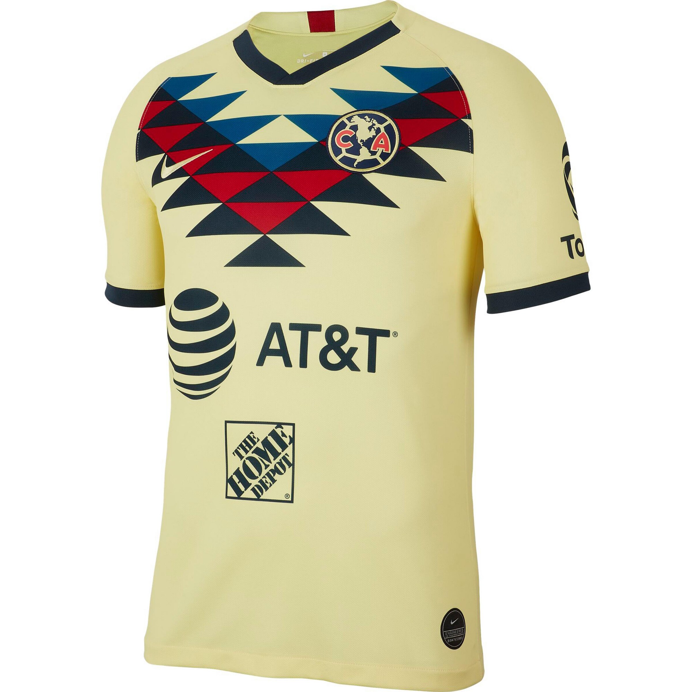 NIKE - Fußballtrikot 'Club America 19/20 Heim' in himmelblau