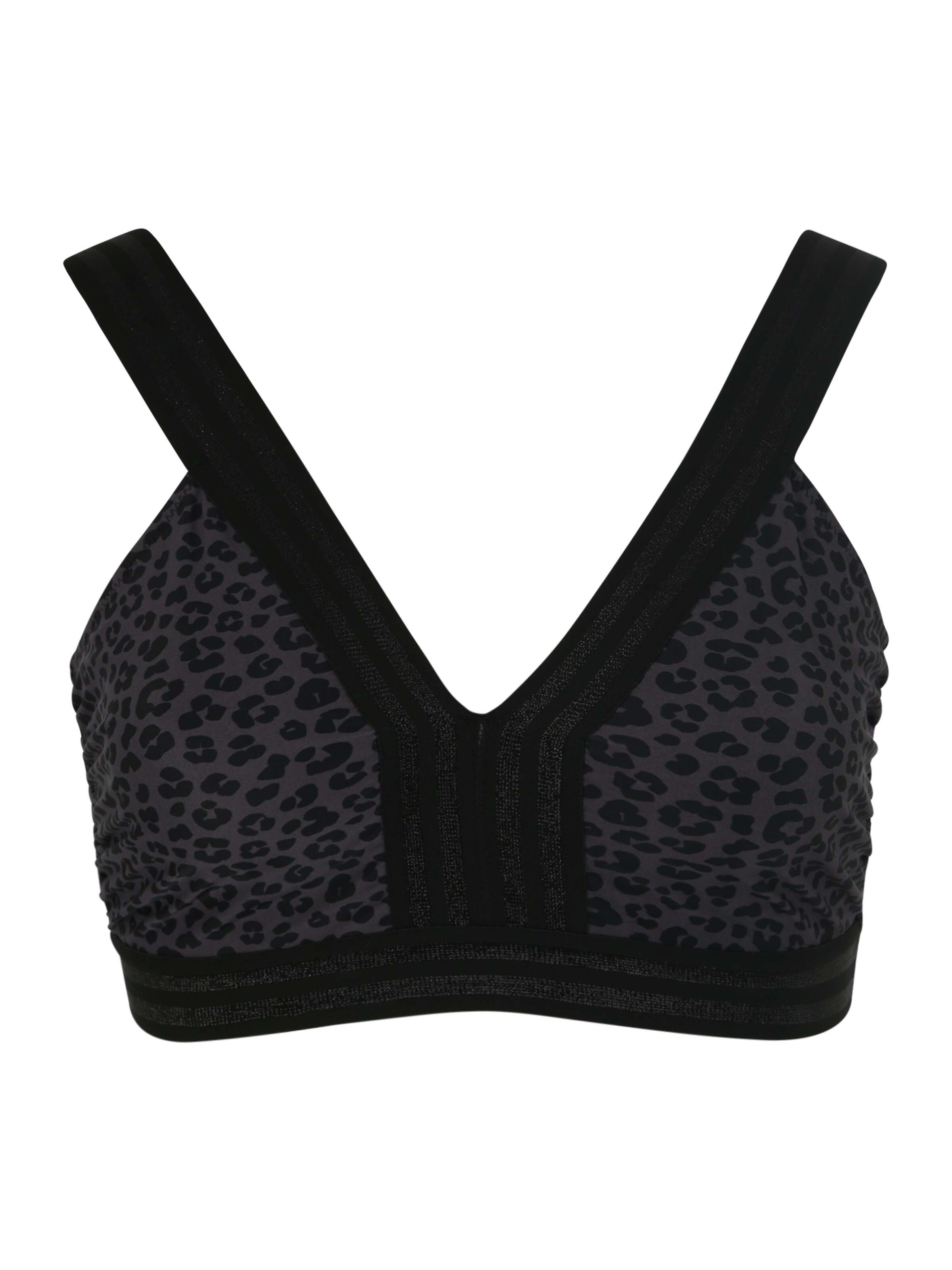 Swim by Zizzi - Bikinitop in de kleur Lichtgrijs