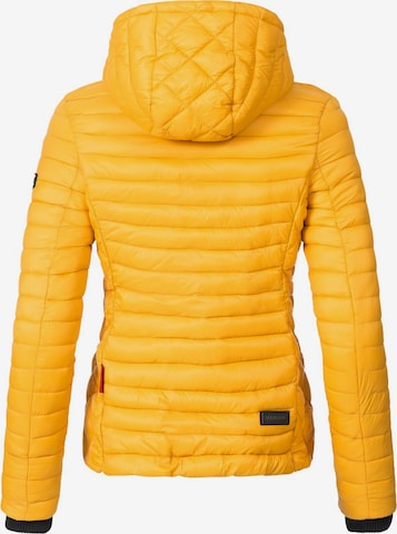 Veste mi-saison 'Samtpfote' MARIKOO en jaune