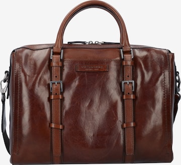 The Bridge Document Bag 'Byron' in Brown: front