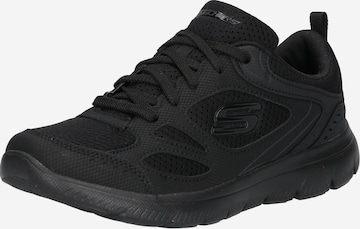 Sneaker low 'Summits-Suited' de la SKECHERS pe negru: față