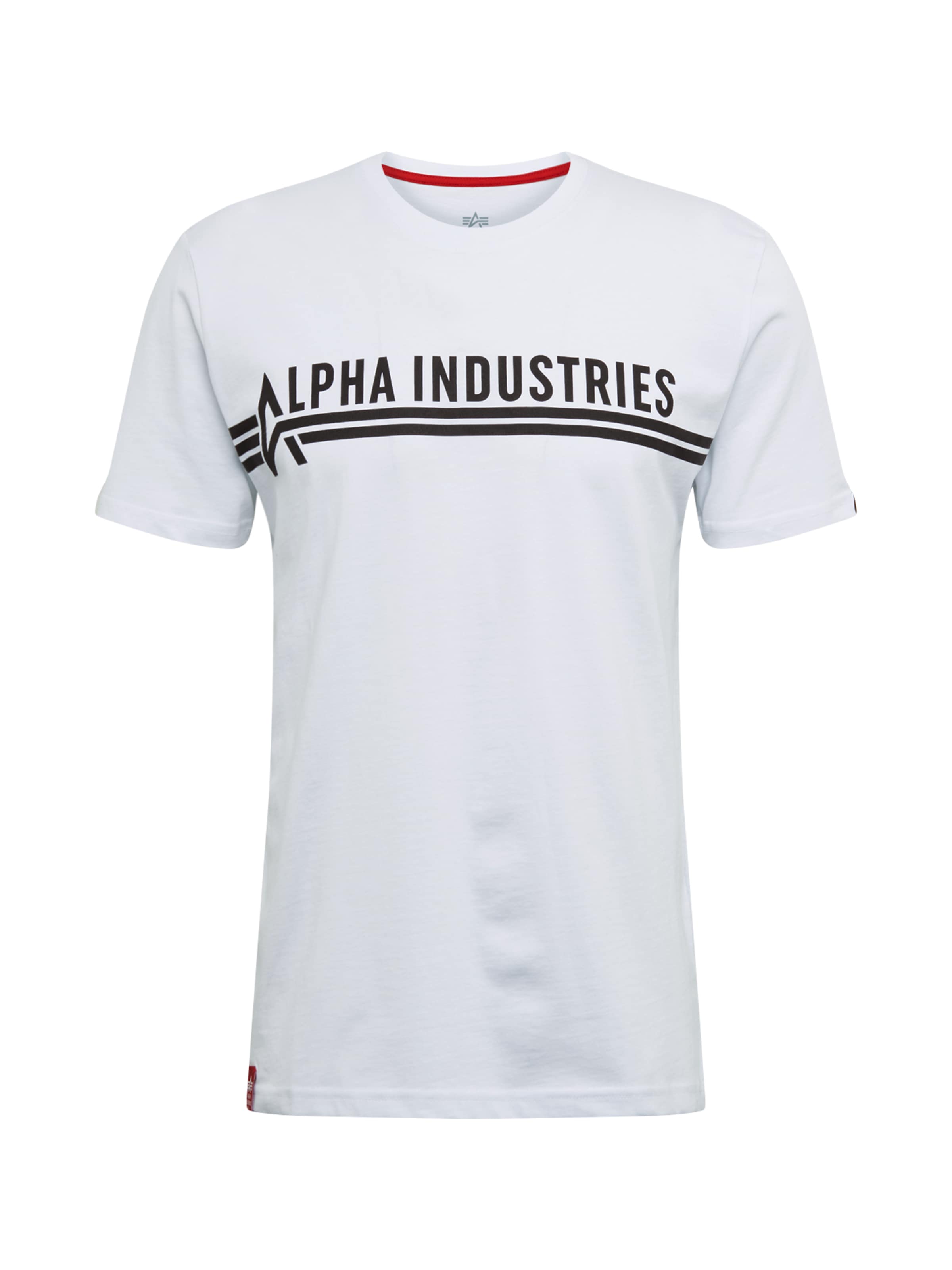 Abbigliamento CUJXw ALPHA INDUSTRIES Maglietta Alpha Industries T in Bianco 