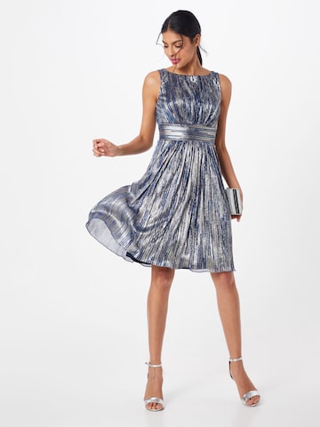 Robe de cocktail SWING en bleu