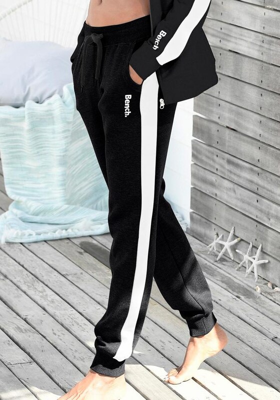 BENCH Tapered Pants in Black