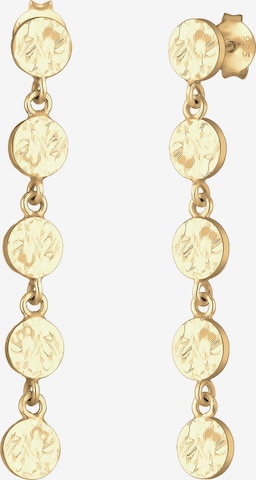 Boucles d'oreilles 'Geo' ELLI en or : devant