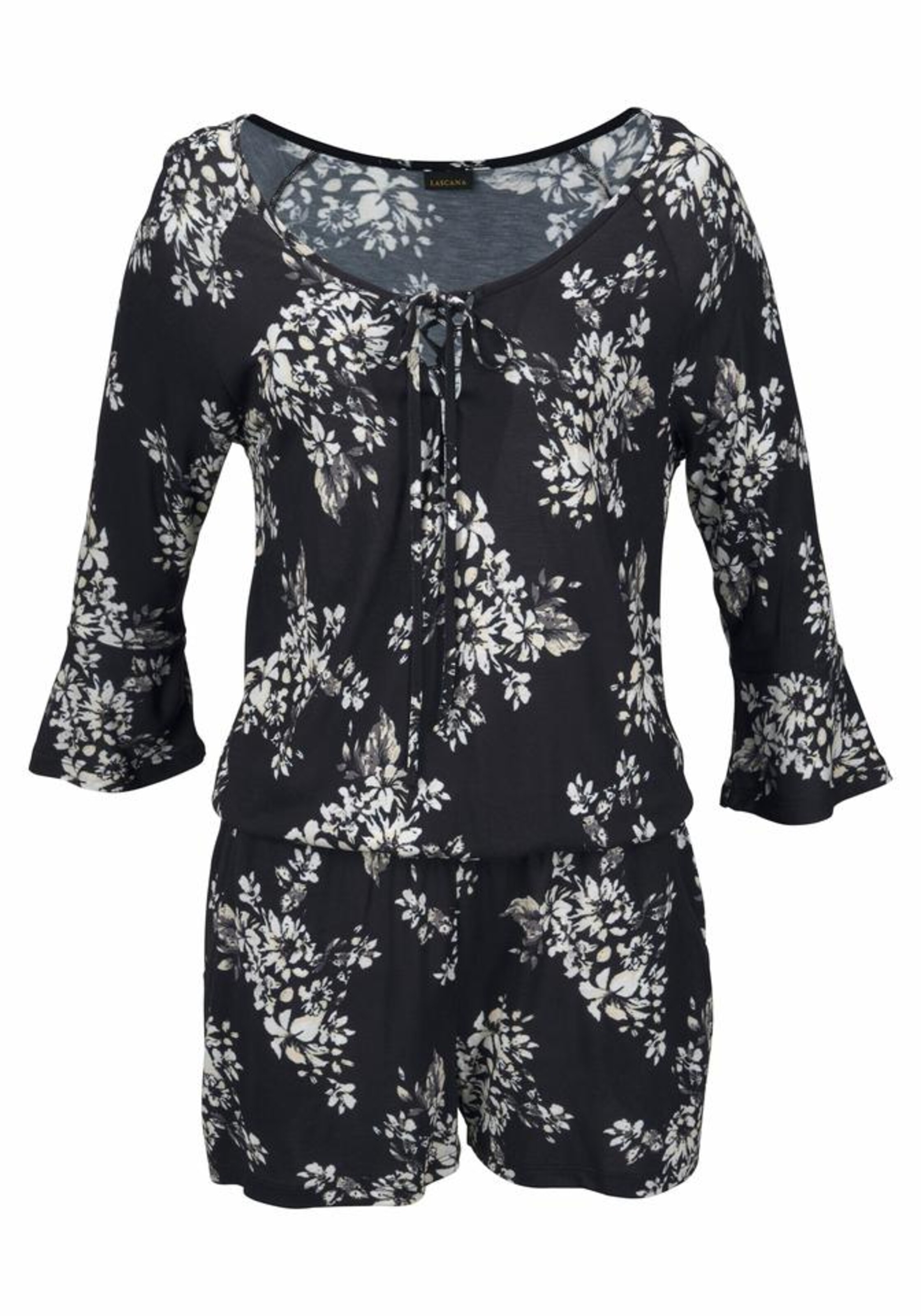 LASCANA Ολόσωμη φόρμα σε μαύρο: μπροστά