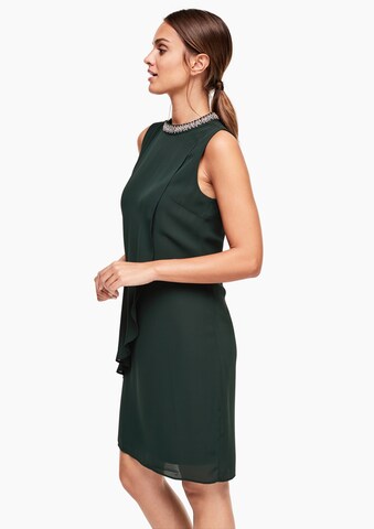 s.Oliver BLACK LABEL Koktejlové šaty – zelená: přední strana