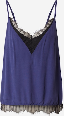 VILA Top 'NICOLINA' in Blue: front