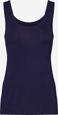 Maillot de corps SCHIESSER en bleu : devant