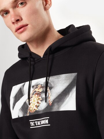 Mister Tee Sweatshirt 'Boom' in Schwarz