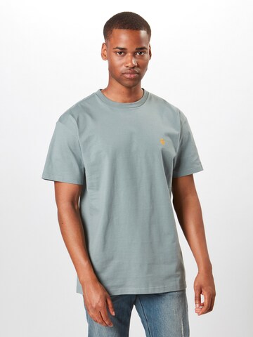 Carhartt WIP Tričko 'Chase' - Modrá