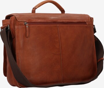 STRELLSON Document Bag in Brown