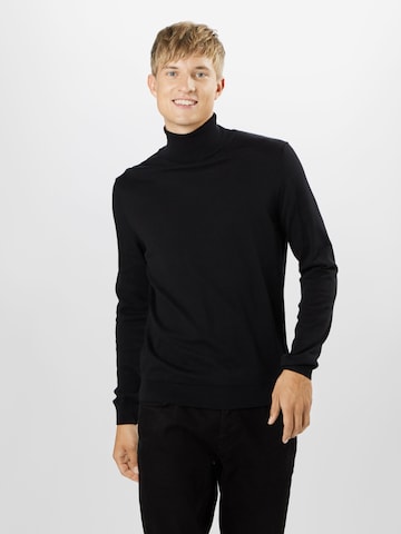 ARMEDANGELS Regular fit Trui 'Glan' in Zwart: voorkant