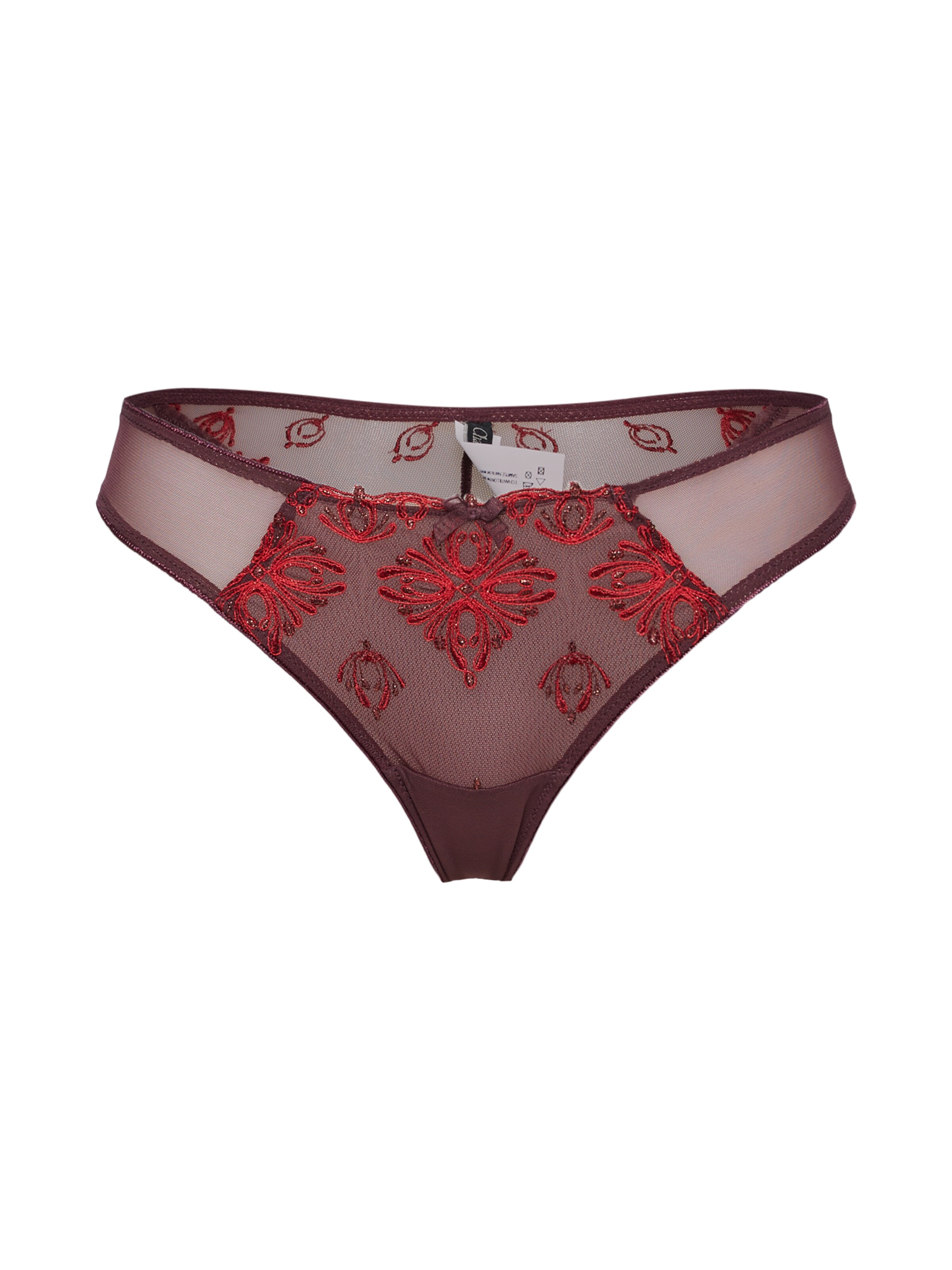 Chantelle - Slip 'CHAPS-ELYSEES MZ' in de kleur Bordeaux