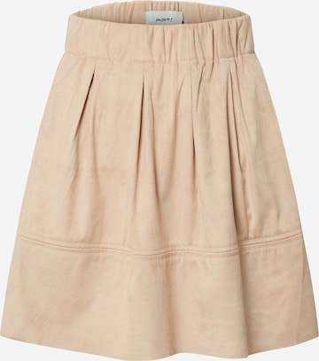 Moves Skirt 'Kia' in Beige: front