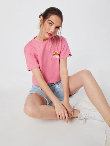 ELLESSE Shirt 'MANILA' in Roze