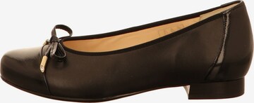 HASSIA Ballet Flats in Black: front