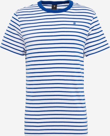 G-Star RAW Shirt 'Xartto r t s/s' in Blauw: voorkant