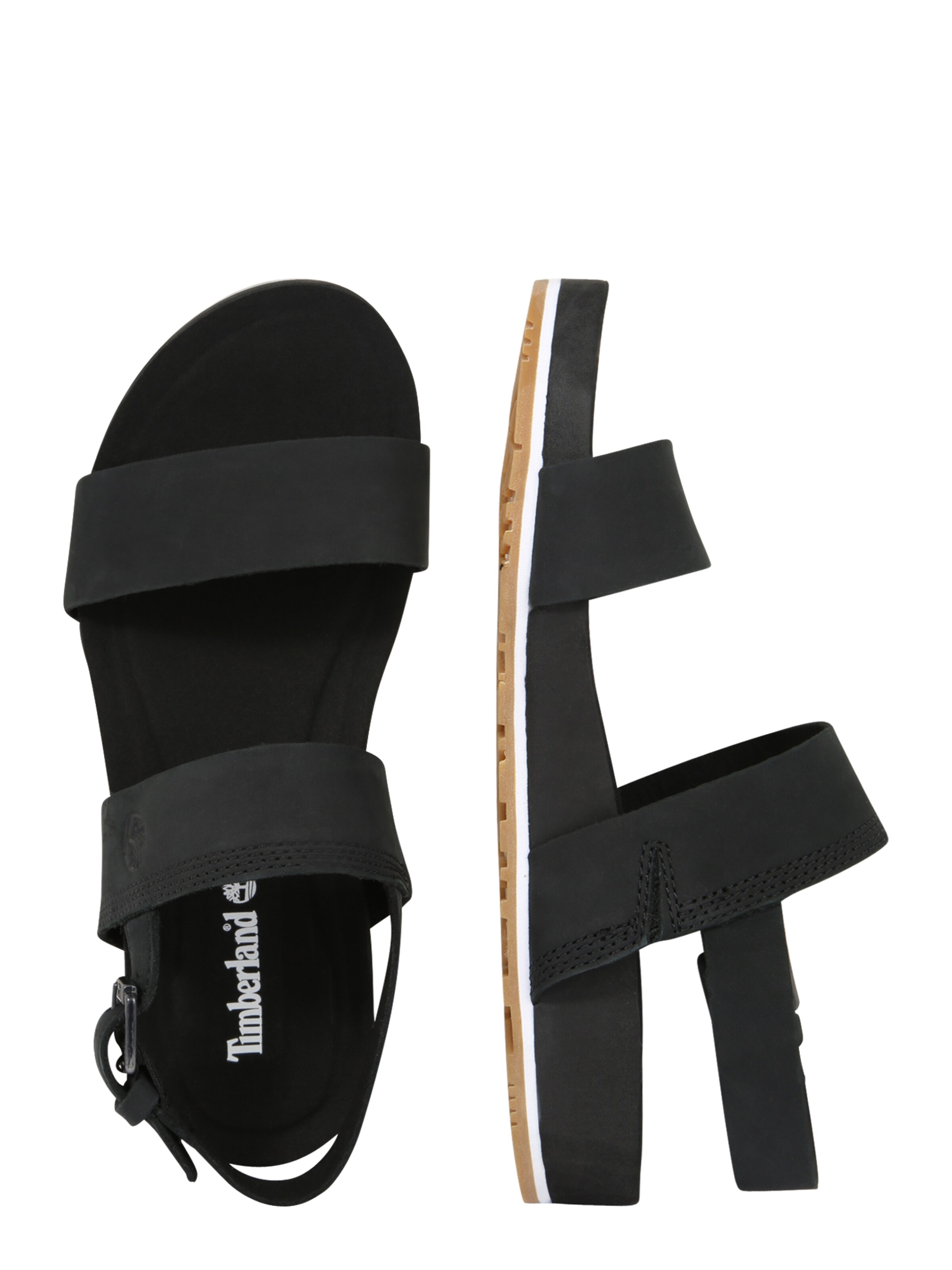 Sandales à lanières 'Malibu Waves' TIMBERLAND en noir