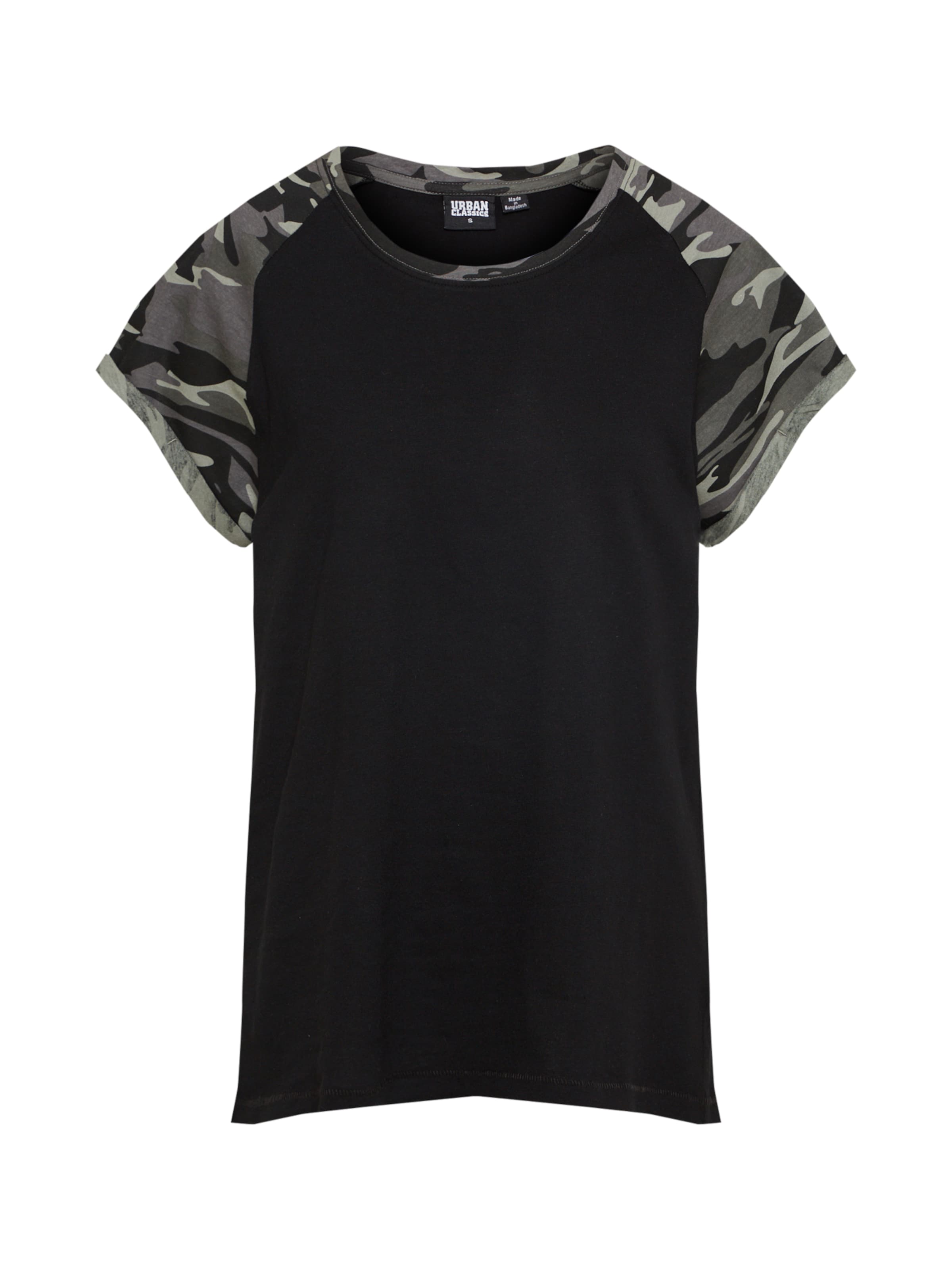 T-shirt Urban Classics en noir : devant