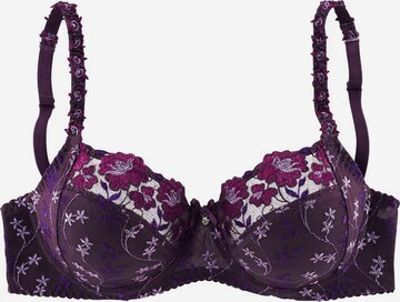 NUANCE T-shirt Bra in Purple: front