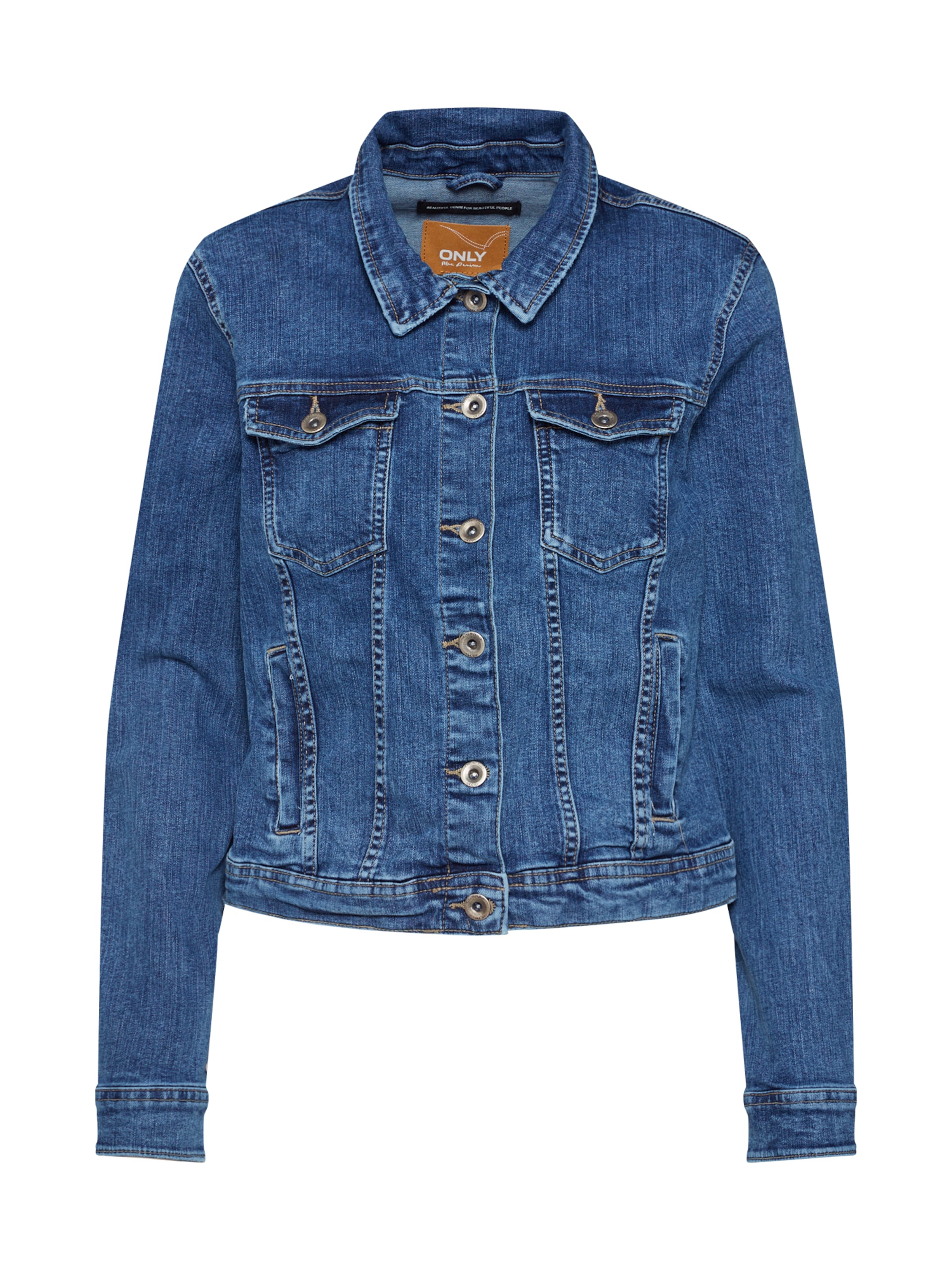 ONLY Jacke 'ONLTia' in Blau: Vorderseite