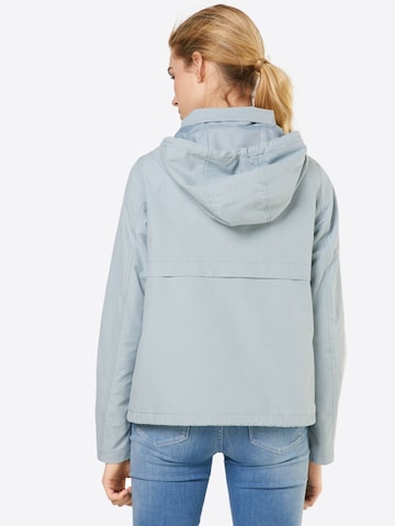 TOM TAILOR DENIM Přechodná bunda – modrá: zadní strana