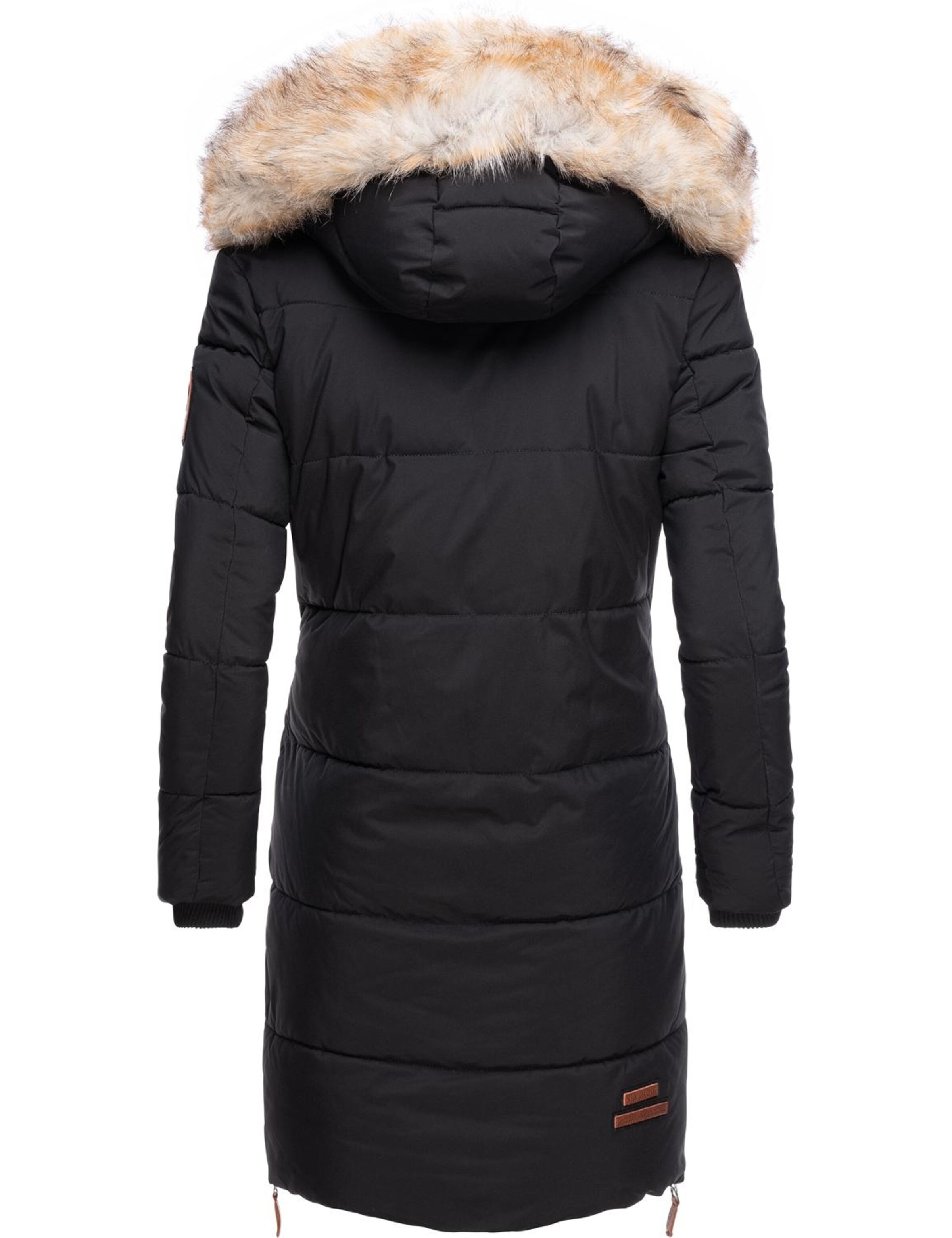 NAVAHOO Zimný kabát 'Halina' - Čierna
