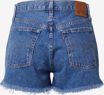 LEVI'S ® Regular Jeans '501 Original Short' in Blauw