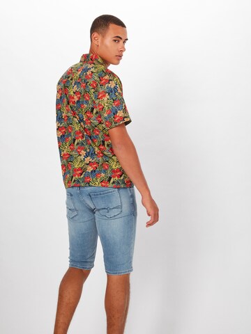 Urban Classics Regular Fit Hemd in Schwarz: Rückseite