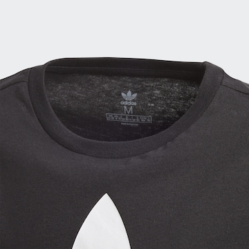 ADIDAS ORIGINALS Shirt 'Trefoil' in Schwarz