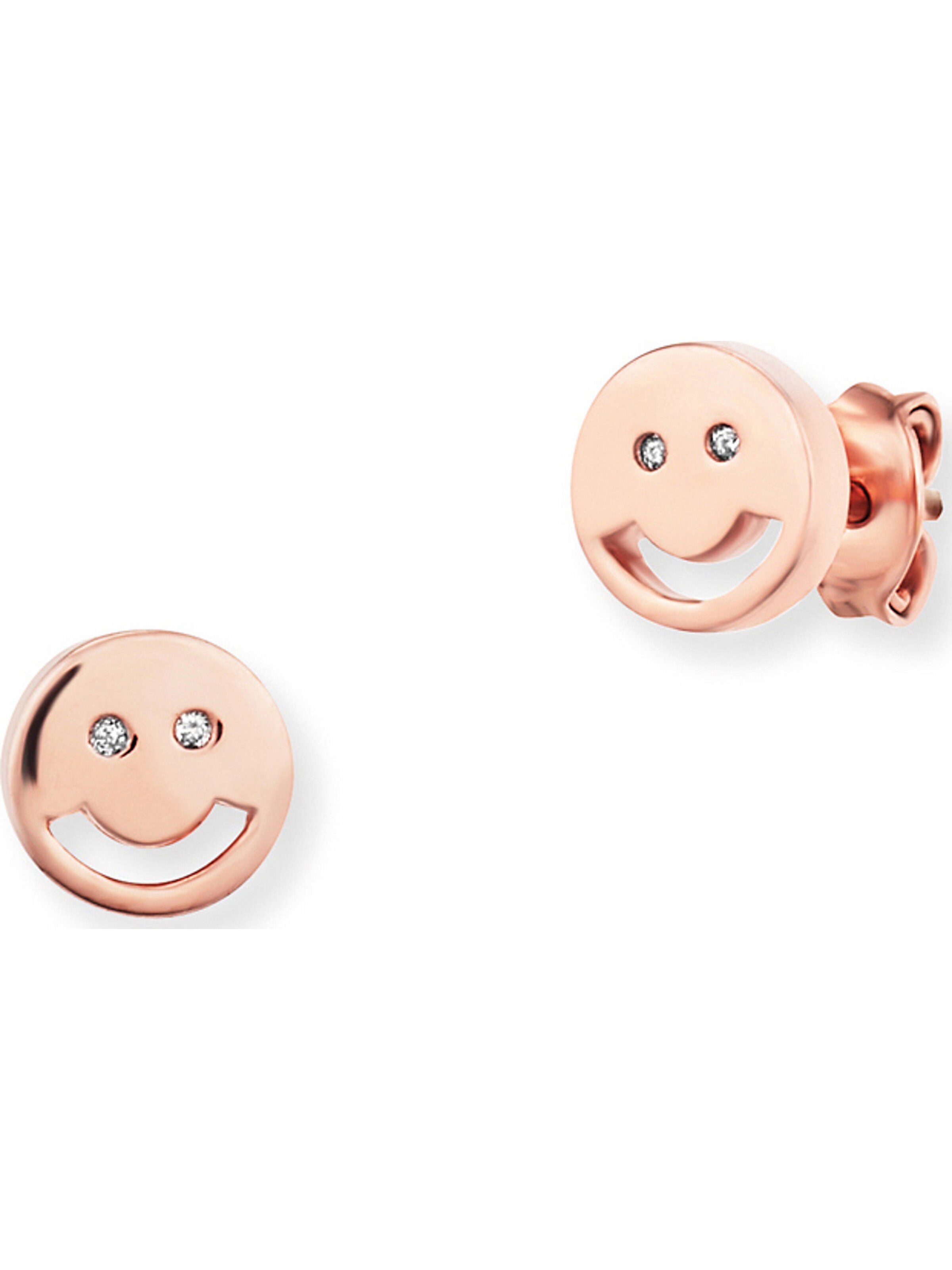 caï Ohrstecker in Gold: Vorderseite