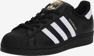 ADIDAS ORIGINALS Σνίκερ 'Superstar' σε μαύρο: μπροστά