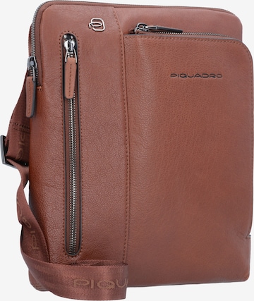 Piquadro Crossbody Bag 'Black Square' in Brown