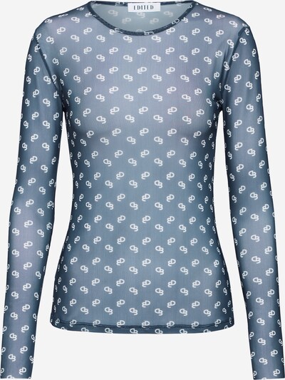 EDITED Μπλουζάκι 'Giovanna' σε μπλε / λευκό, Άποψη προϊόντος