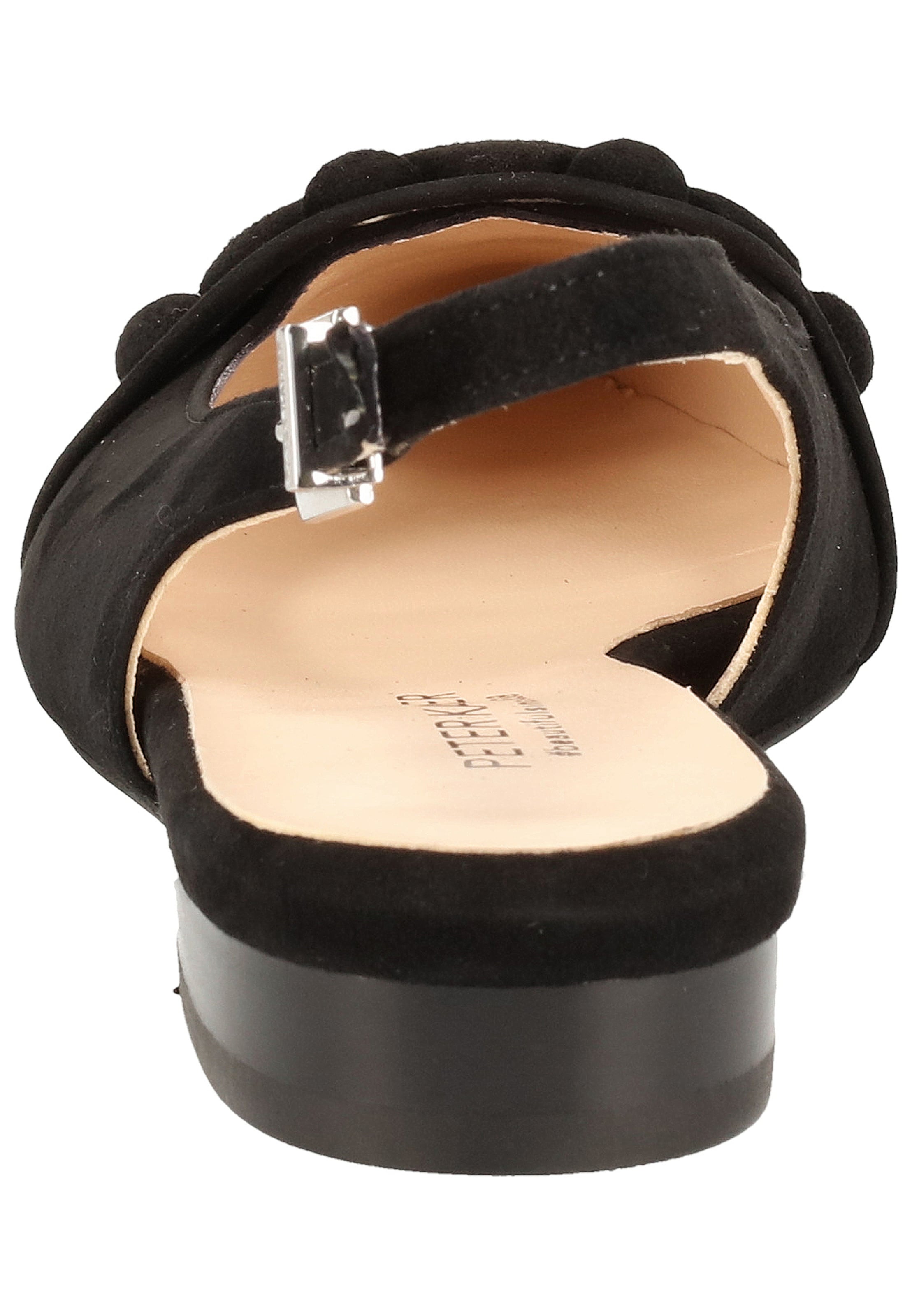 PETER KAISER Strap ballerina in Black