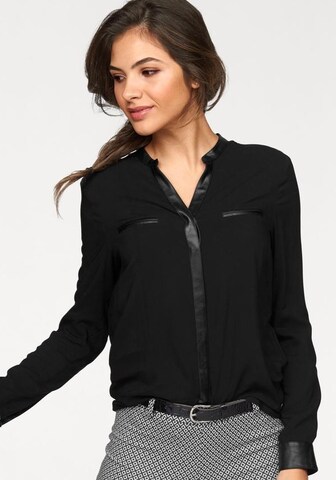 AJC Blouse in Black: front