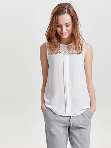 ONLY Bluse in Weiß: Vorderseite