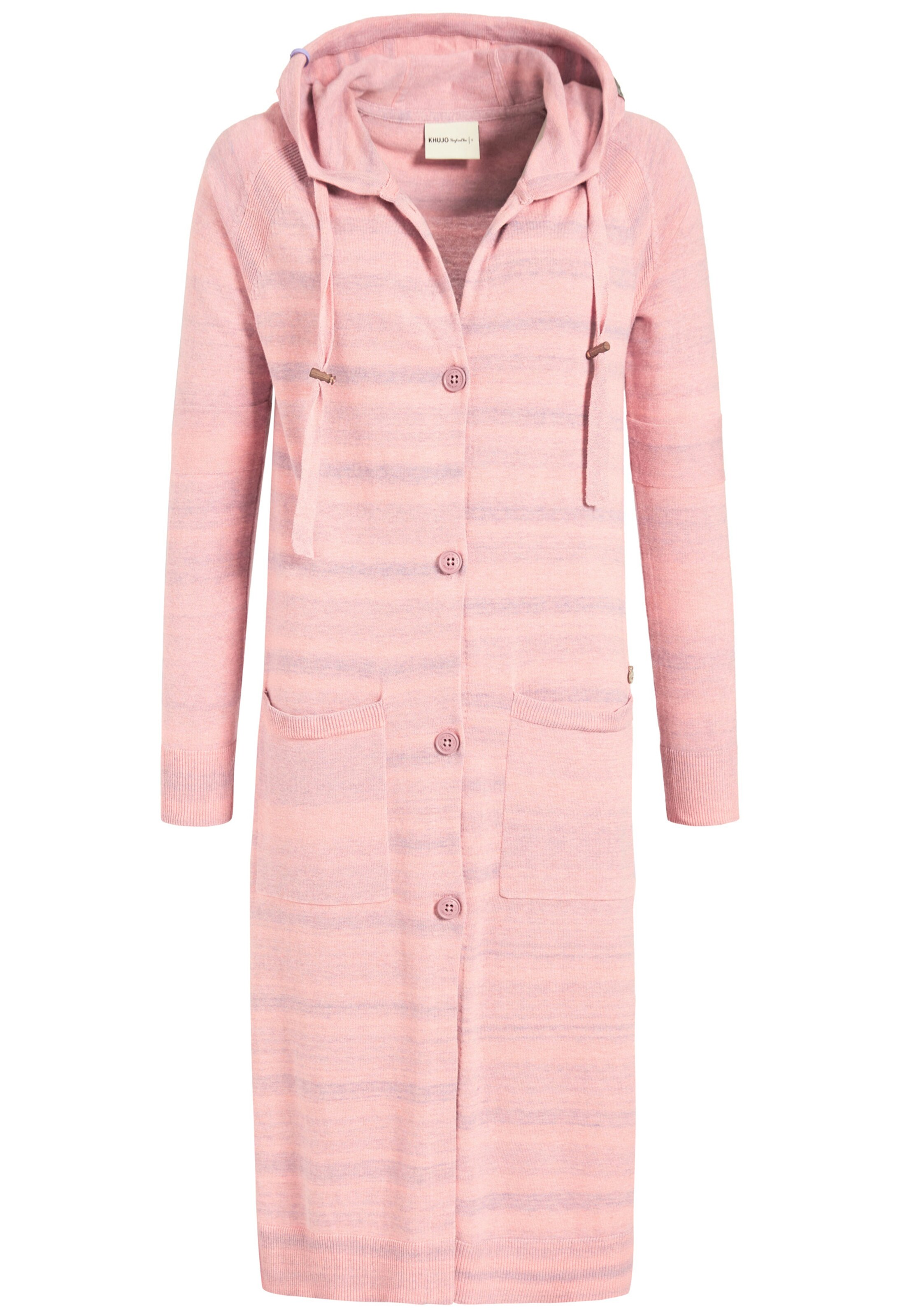 khujo - Gebreid vest 'Aletta' in de kleur Lavendel