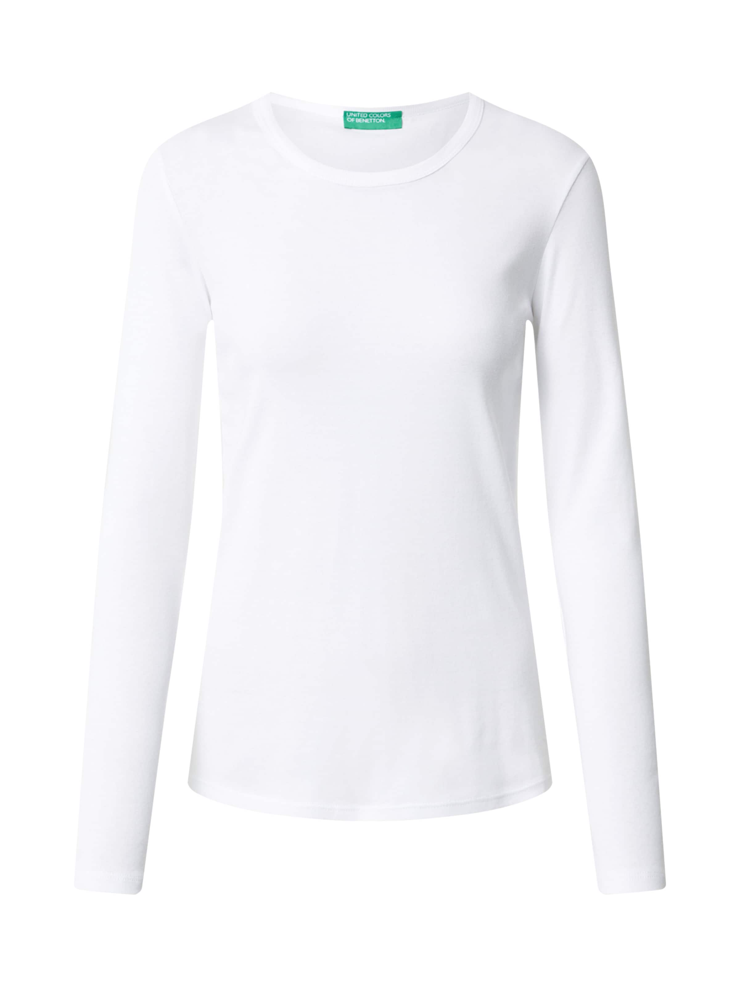 T-shirt UNITED COLORS OF BENETTON en blanc : devant