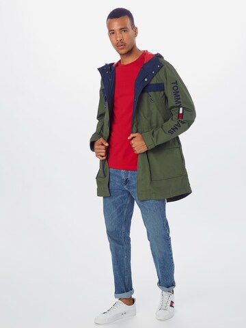 TOMMY HILFIGER - Ajuste estrecho Camiseta en rojo