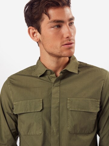 Dockers Regular Fit Skjorte i grøn