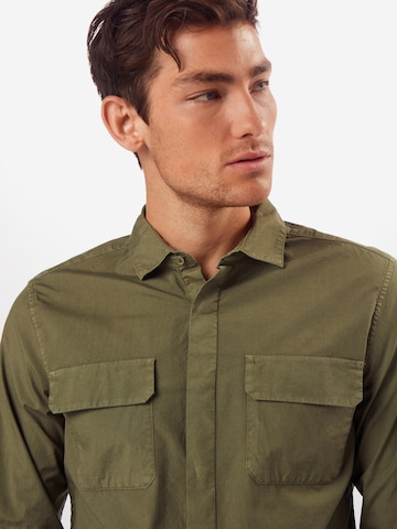 žalia Dockers Standartinis modelis Marškiniai