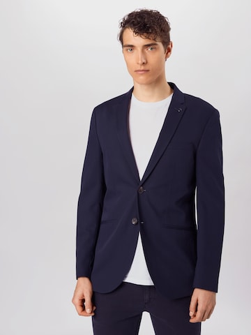 Skinny Veste de costume 'VINCENT' JACK & JONES en bleu : devant