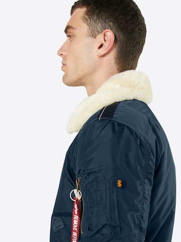 ALPHA INDUSTRIES Jacke 'Injector III' in Blau