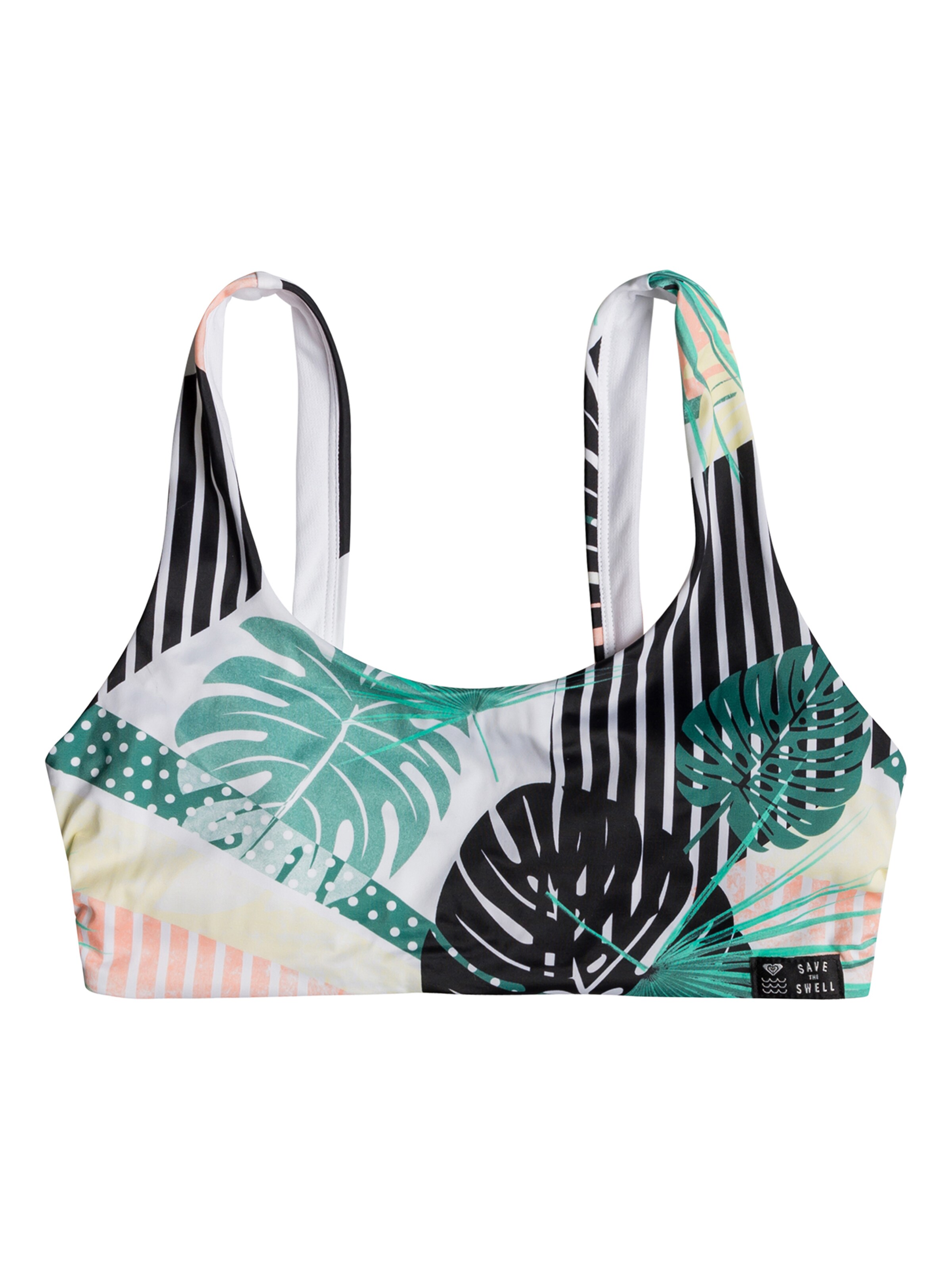 ROXY - Sportbikinitop in de kleur Groen