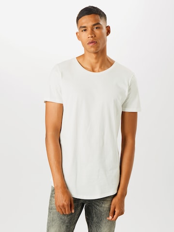 Coupe regular T-Shirt 'Shaped' Lee en blanc : devant