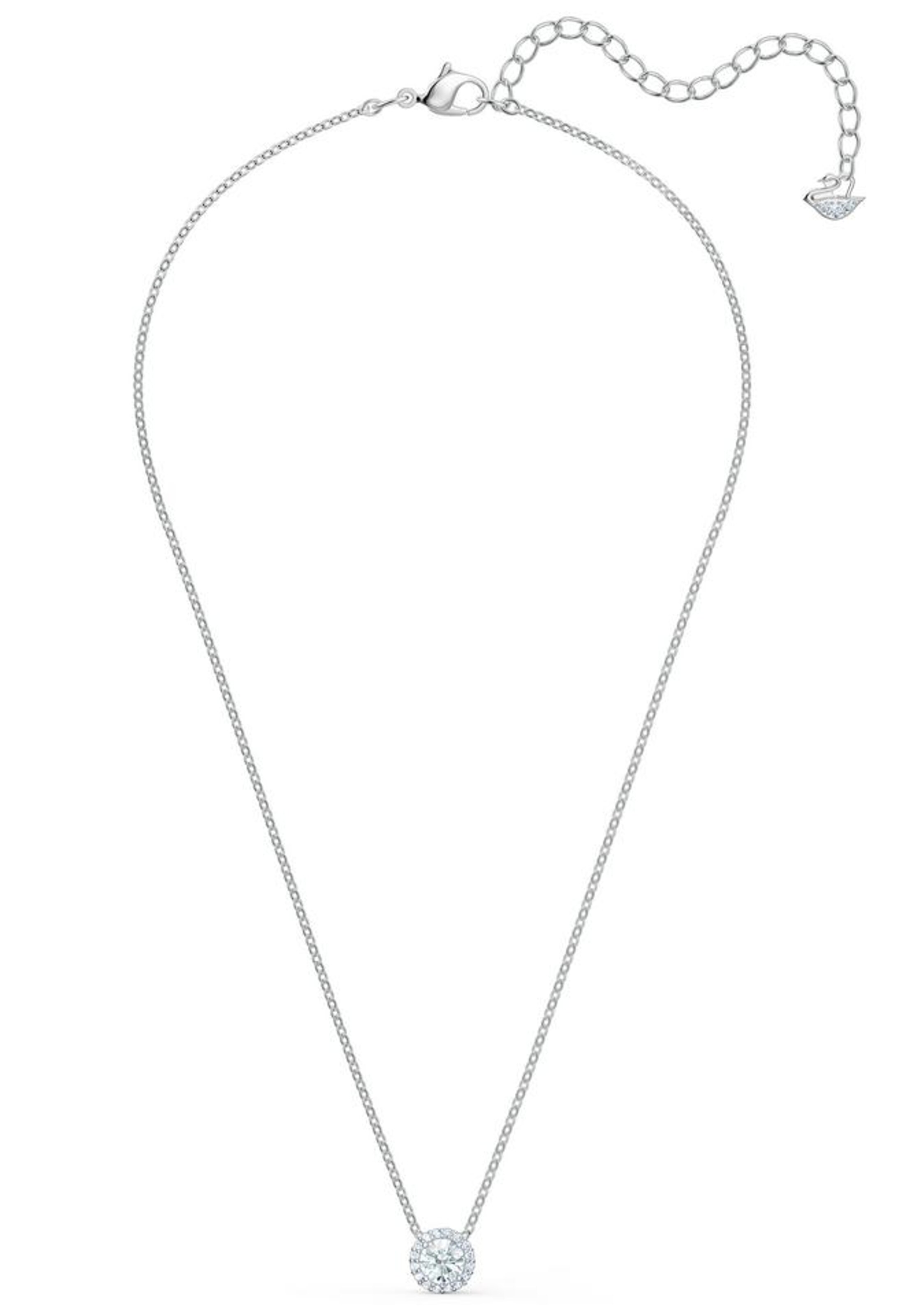 Swarovski Necklace 'Una' in Silver